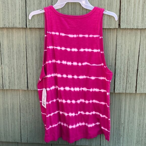 Swing Tie Dye Striped Comfy Tank Top Shirt 2-Pack Size L - Picture 5 of 5